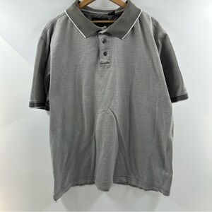 R&R Casual Patterned Polo Shirt